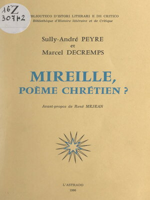 cover image of Mireille, poème chrétien ?